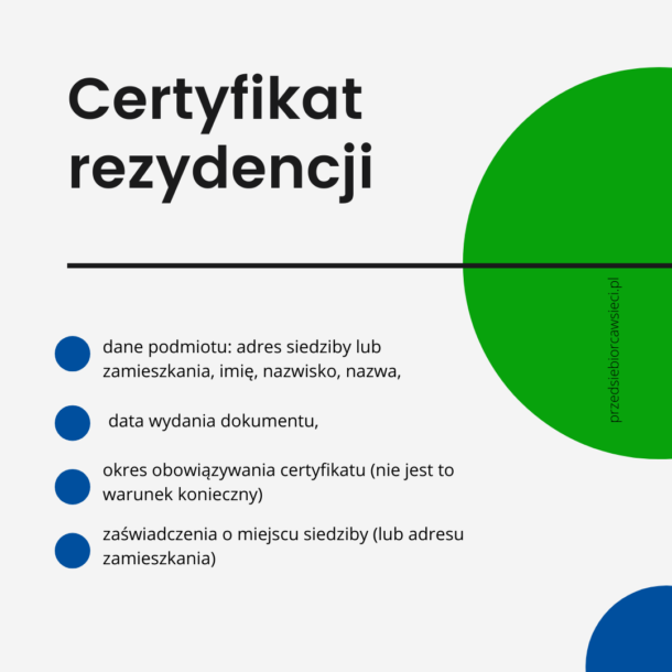 Certyfikaty Rezydencji Podatkowej - Czym Są I Kto Ich Potrzebuje ...